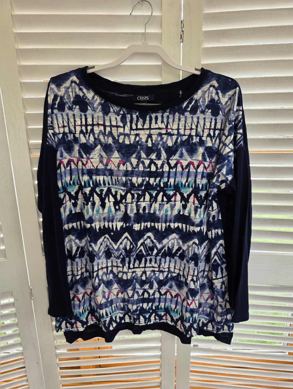 Chaps Knit Women's Top Size XL